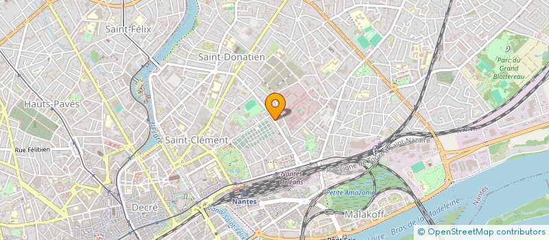 localisation de l'entreprise MONSIEUR MOHAMED AHMADI à NANTES