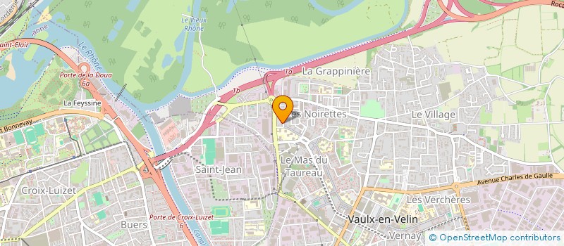 localisation de l'entreprise MONSIEUR MOHAMED AHMED  VAULX-EN-VELIN