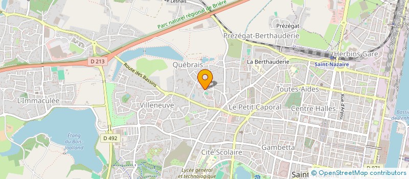 localisation de l'entreprise MONSIEUR MOHAMED AHMED ALI  SAINT-NAZAIRE