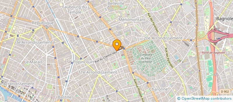 localisation de l'entreprise MONSIEUR MOHAMED AHMED-CHAMANGA  PARIS