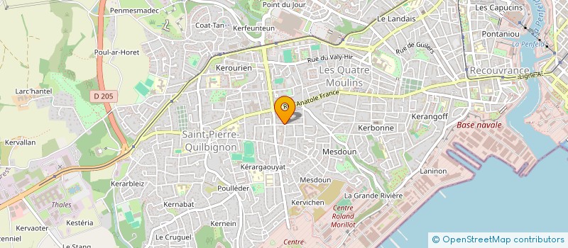 localisation de l'entreprise MONSIEUR MOHAMED AHMED DAOUD à BREST