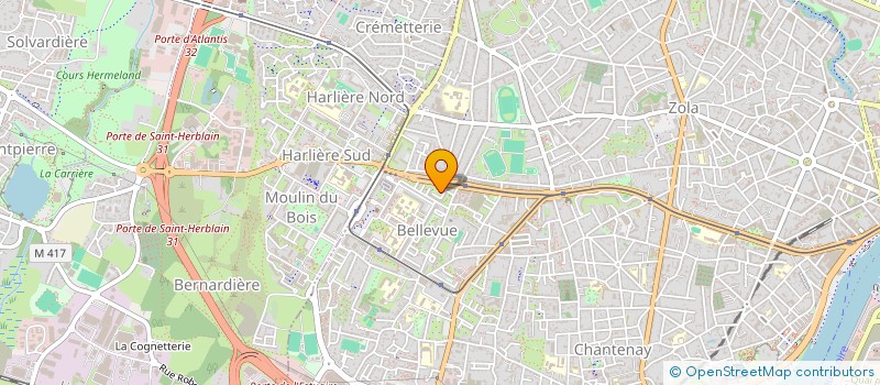 localisation de l'entreprise MONSIEUR MOHAMED AHMED MOHAMED à NANTES