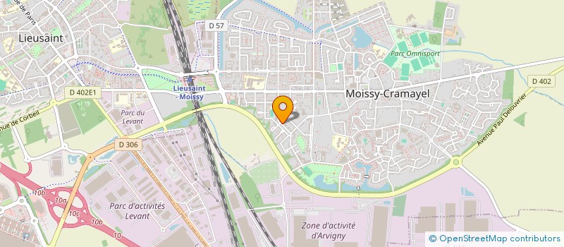 localisation de l'entreprise MONSIEUR MOHAMED AHMED MOHAMED  MOISSY-CRAMAYEL