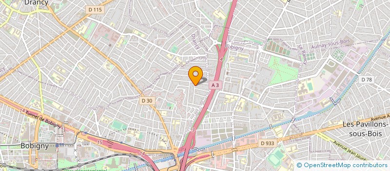 localisation de l'entreprise MONSIEUR MOHAMED AHMIAN à BOBIGNY