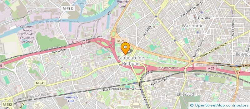 localisation de l'entreprise MONSIEUR MOHAMED AHMIDOU à LILLE
