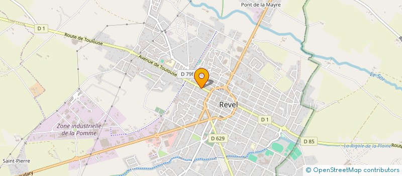 localisation de l'entreprise MONSIEUR MOHAMED AHRAR  REVEL