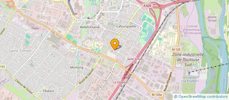 localisation de l'entreprise MONSIEUR MOHAMED AICHE à TOULOUSE