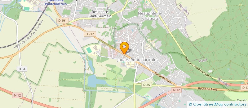 localisation de l'entreprise MONSIEUR MOHAMED AIDOUCH  MAGNY-LES-HAMEAUX