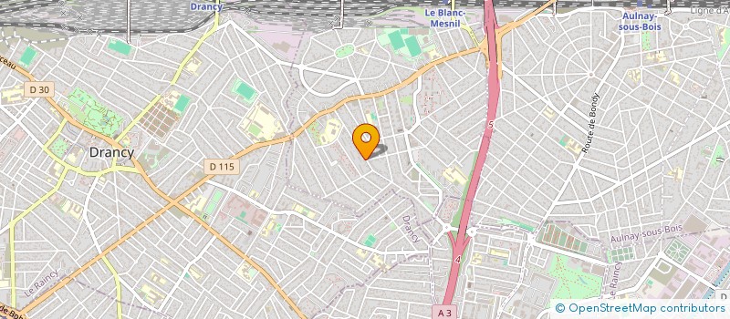 localisation de l'entreprise MONSIEUR MOHAMED AIOUAZ à LE BLANC-MESNIL