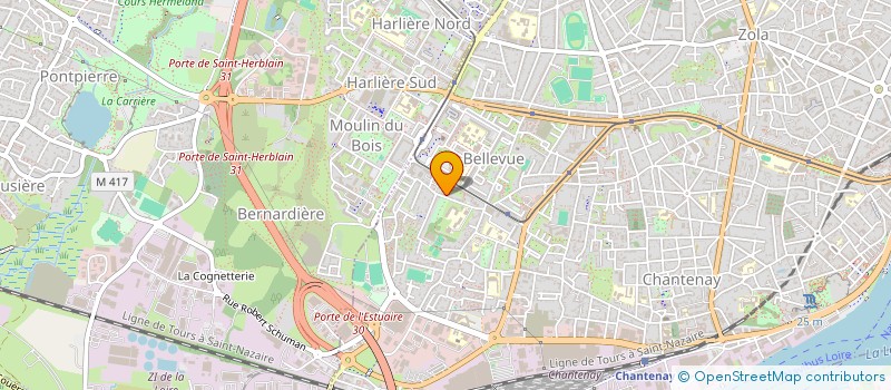 localisation de l'entreprise MONSIEUR MOHAMED AISSA  NANTES