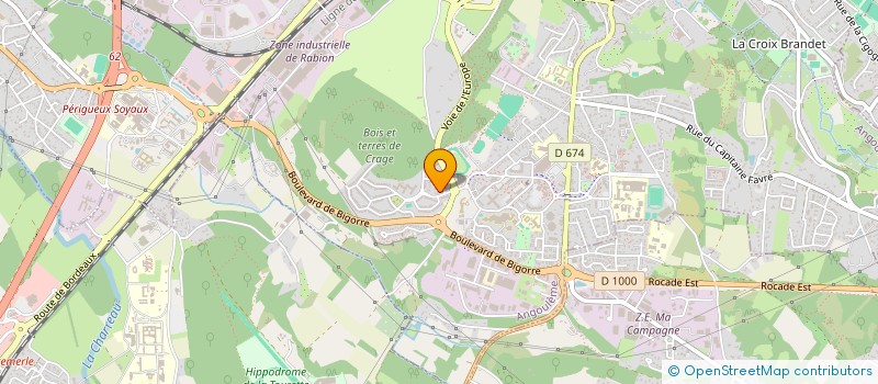 localisation de l'entreprise MONSIEUR MOHAMED AISSA LAROUS à ANGOULEME