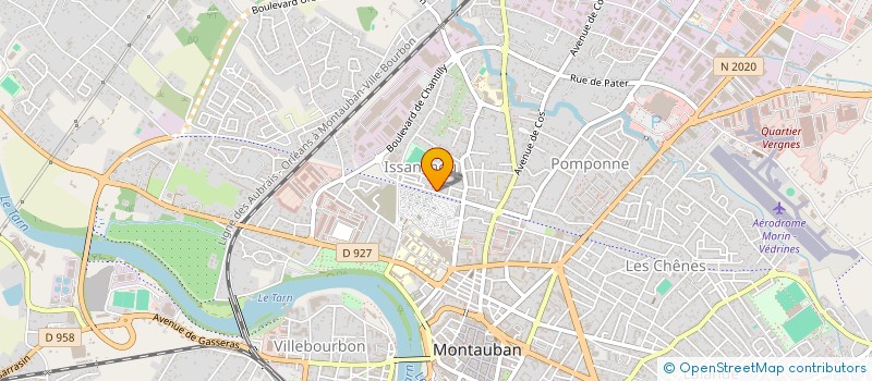 localisation de l'entreprise MONSIEUR MOHAMED AISSAOUI KHALDI  MONTAUBAN