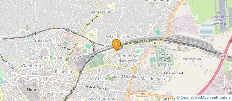 localisation de l'entreprise MONSIEUR MOHAMED AISSATI  NIMES