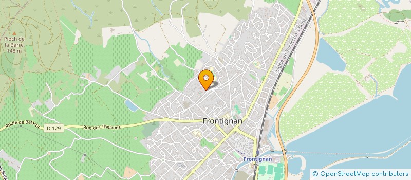 localisation de l'entreprise MONSIEUR MOHAMED AIT ALLAL à FRONTIGNAN