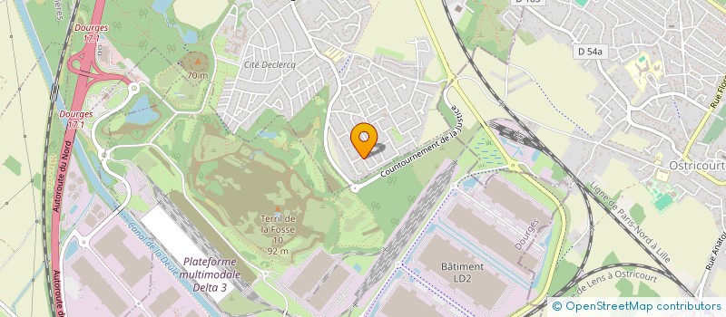 localisation de l'entreprise MONSIEUR MOHAMED AIT-AZDAR  OIGNIES