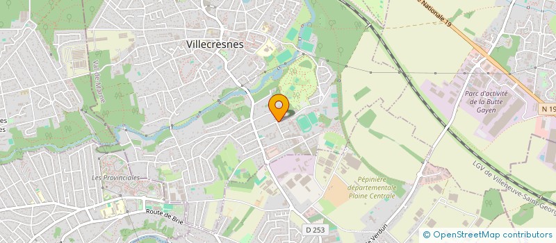 localisation de l'entreprise MONSIEUR MOHAMED AIT CHALALET  VILLECRESNES