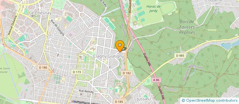 localisation de l'entreprise MONSIEUR MOHAMED AIT-DOUCHI à VERSAILLES