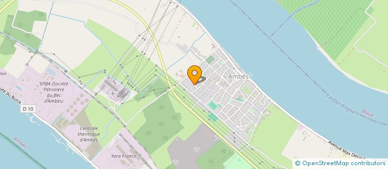 localisation de l'entreprise MONSIEUR MOHAMED AIT EL ALOUIA  AMBES