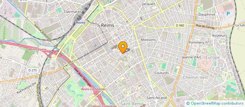 localisation de l'entreprise MONSIEUR MOHAMED AIT HAMOU  REIMS