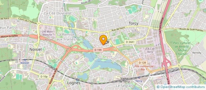 localisation de l'entreprise MONSIEUR MOHAMED AIT KOURIH  TORCY