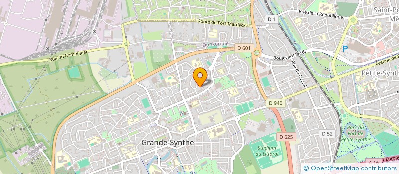 localisation de l'entreprise MONSIEUR MOHAMED AIT RAHAL  GRANDE-SYNTHE