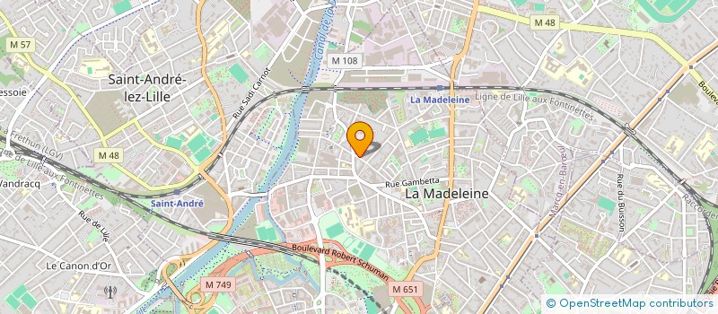 localisation de l'entreprise MONSIEUR MOHAMED AIT RAHOU à LA MADELEINE