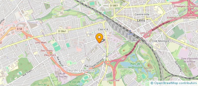 localisation de l'entreprise MONSIEUR MOHAMED AIT SEMOUN  LENS