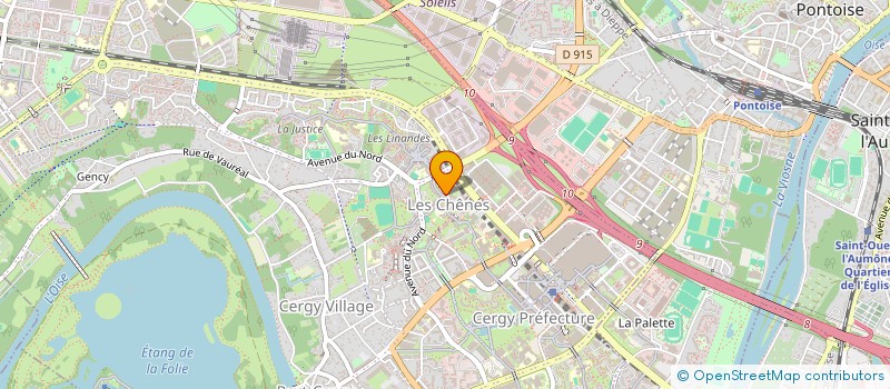 localisation de l'entreprise MONSIEUR MOHAMED AIT TAKNIOUINE  CERGY