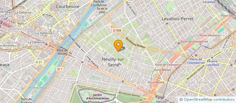 localisation de l'entreprise MONSIEUR MOHAMED AITMANSOUR à NEUILLY-SUR-SEINE