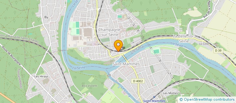 localisation de l'entreprise MONSIEUR MOHAMED AJAKKA à CHAMPAGNE SUR SEINE