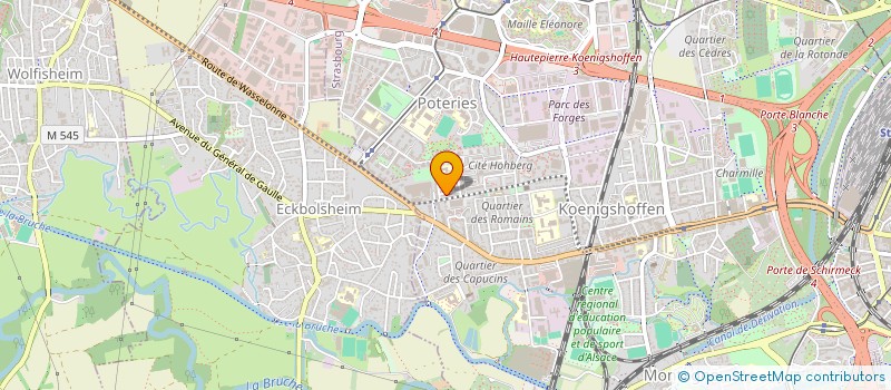localisation de l'entreprise MONSIEUR MOHAMED AJAOUN à STRASBOURG