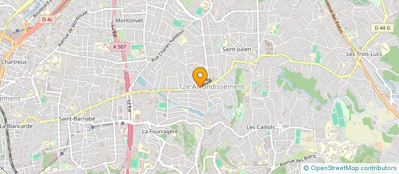localisation de l'entreprise MONSIEUR MOHAMED AJARAR à MARSEILLE