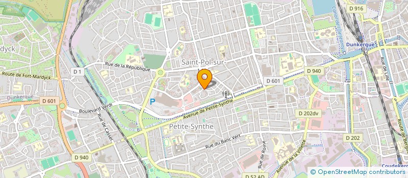 localisation de l'entreprise MONSIEUR MOHAMED AJDAOU à DUNKERQUE