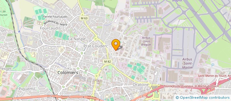localisation de l'entreprise MONSIEUR MOHAMED AJDID à COLOMIERS