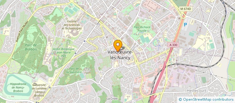 localisation de l'entreprise MONSIEUR MOHAMED AJDIR  VANDUVRE-LES-NANCY