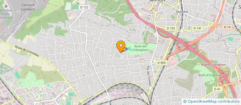 localisation de l'entreprise MONSIEUR MOHAMED AJIMI à ARGENTEUIL