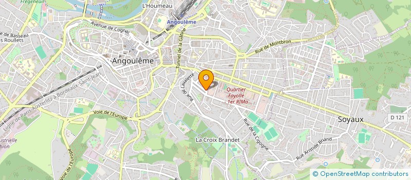 localisation de l'entreprise MONSIEUR MOHAMED AJMI à ANGOULEME