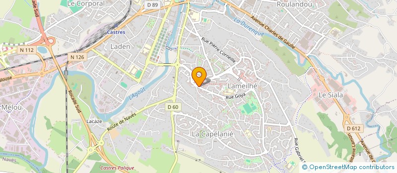 localisation de l'entreprise MONSIEUR MOHAMED AJRHOURH à CASTRES