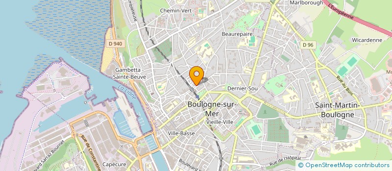 localisation de l'entreprise MONSIEUR MOHAMED AKEL à BOULOGNE-SUR-MER