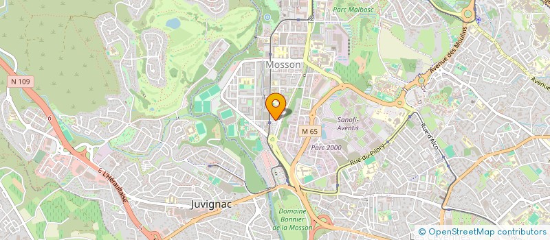localisation de l'entreprise MONSIEUR MOHAMED AKHALOUF à MONTPELLIER
