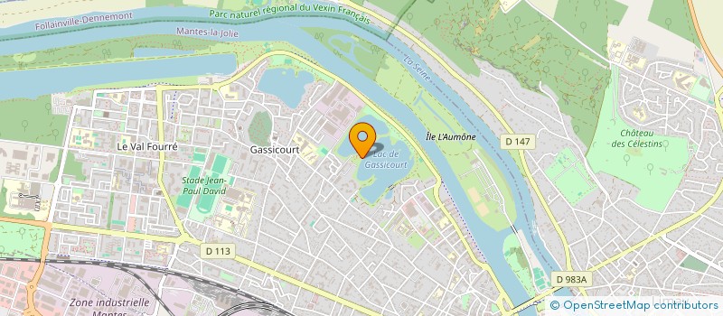 localisation de l'entreprise MONSIEUR MOHAMED AKHCHINE  MANTES-LA-JOLIE