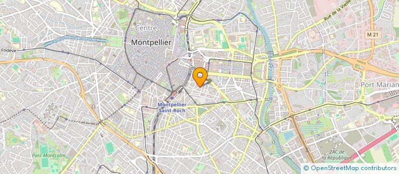 localisation de l'entreprise MONSIEUR MOHAMED AKIL à MONTPELLIER