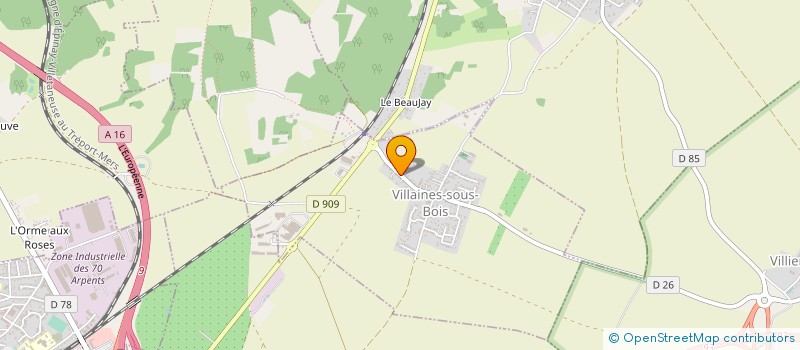 localisation de l'entreprise MONSIEUR MOHAMED AKKACHE  VILLAINES-SOUS-BOIS