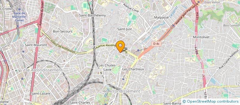 localisation de l'entreprise MONSIEUR MOHAMED AKLI MAZARI à MARSEILLE