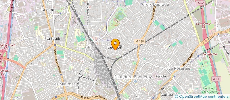 localisation de l'entreprise MONSIEUR MOHAMED-AKRAM BEKHTI à TOULOUSE