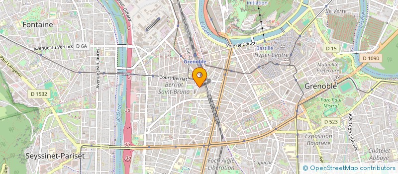 localisation de l'entreprise MONSIEUR MOHAMED AKROUM à GRENOBLE