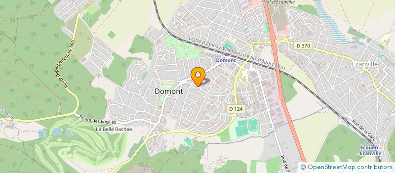 localisation de l'entreprise MONSIEUR MOHAMED AKROUR  DOMONT