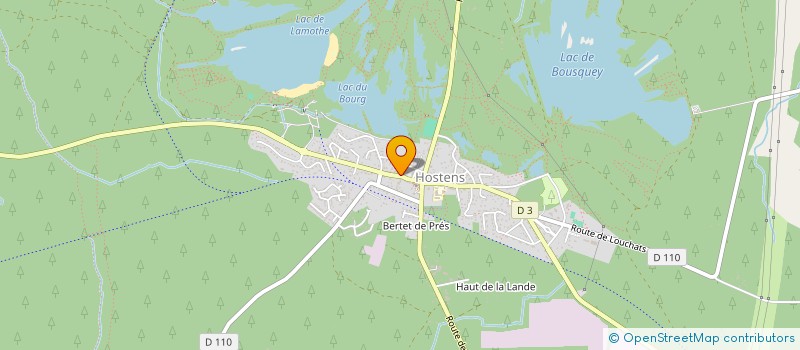 localisation de l'entreprise MONSIEUR MOHAMED AKROUT  HOSTENS