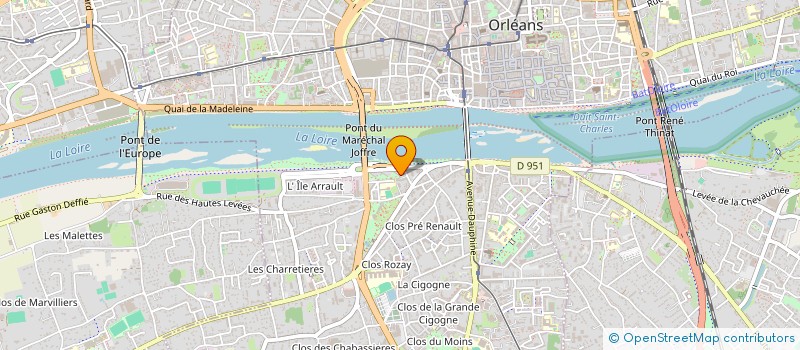 localisation de l'entreprise MONSIEUR MOHAMED AKRYCH à ORLEANS