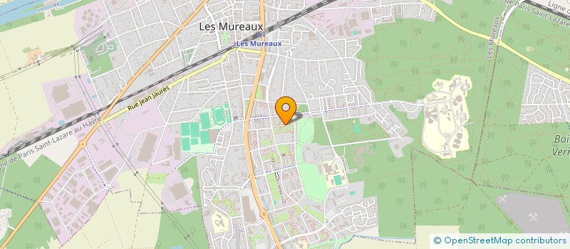 localisation de l'entreprise MONSIEUR MOHAMED AKWAOU à LES MUREAUX